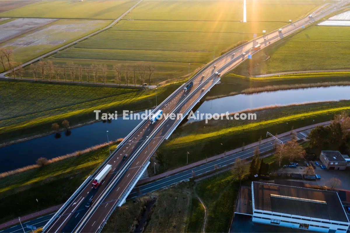 Taxi Waalwijk naar Eindhoven Airport